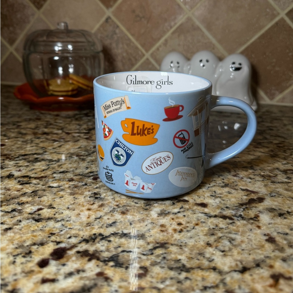 Gilmore Girls blue and white coffee mug #GilmoreGirls #CoffeeLover